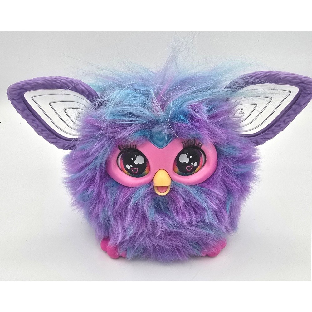 Hasbro Furby Purple Blue Interactive Plush Toy 2023 Model F6743 F6744 Working